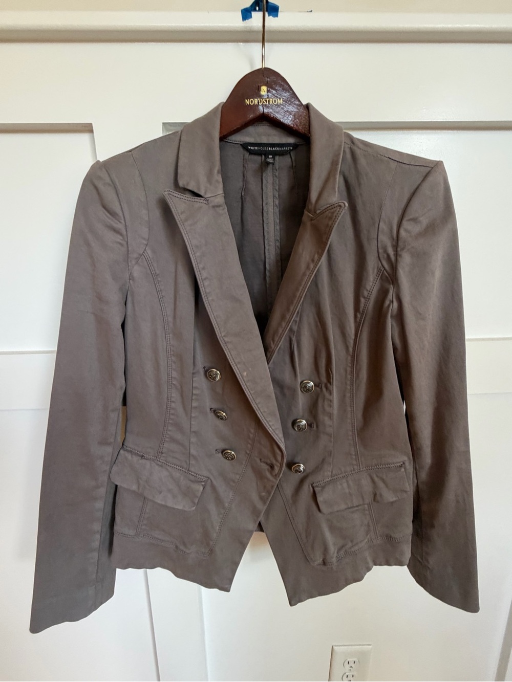 Black House White Market Gray Trophy Jacket